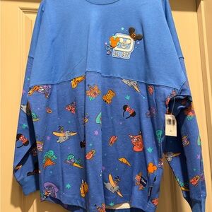 Blue Kids Shirt with Fun Graphics